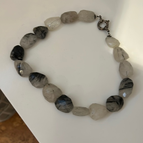 Quartz statement chunky necklace - Picture 1 of 1